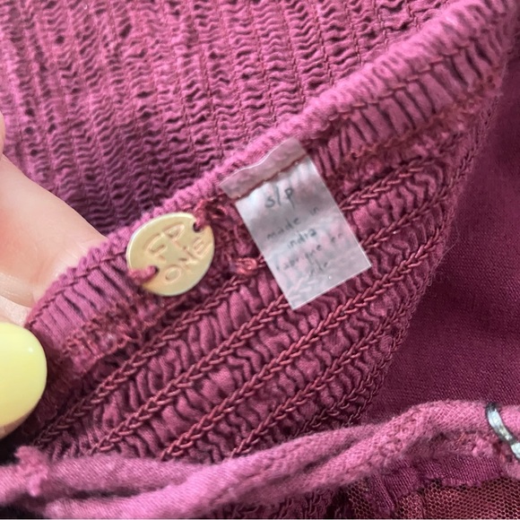 Free People | Wine Red Bralette - Picture 3 of 3